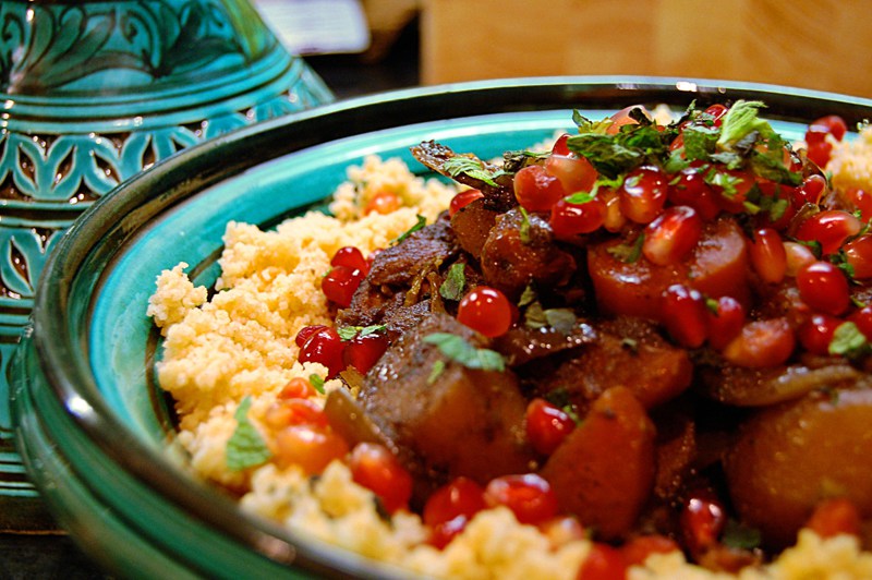 Moroccon traditional dishes